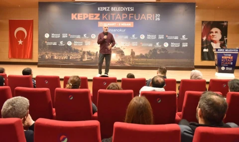 Tufan, edebiyat üzerine konuştu