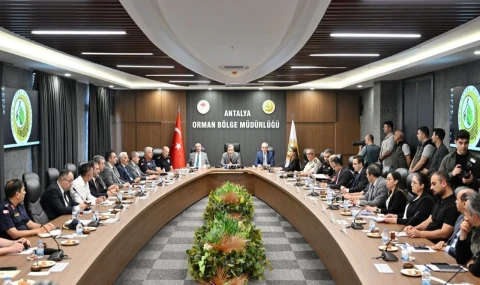 Antalya orman yangınlarına hazır