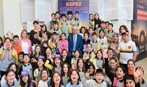 Kepez Kitap Fuarı’na yoğun ilgi