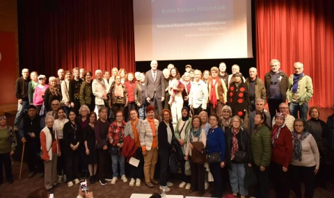 Kepez’de kolon kanserine karşı bilinçlendirme semineri