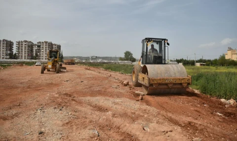 Kepez’de yeni yol çalışması