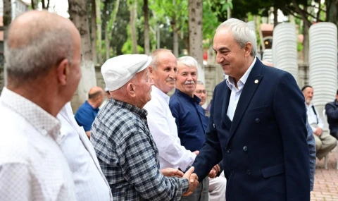 Kocagöz, hacı adaylarını ziyaret etti