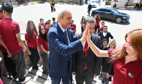 Kocagöz'den okul ziyaretleri