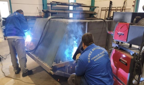 Kurban Bayramı öncesi çöp konteyneri seferberliği