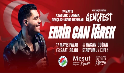 Kepez’de Emir Can İğrek rüzgarı esecek