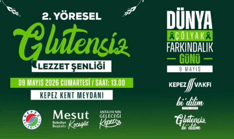 Kepez’de glütensiz lezzet şenliği düzenleniyor