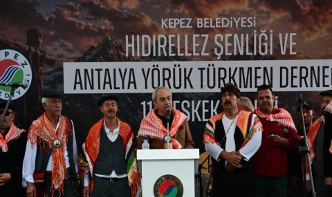 Kepez’de Yörük ateşiyle bahar şöleni