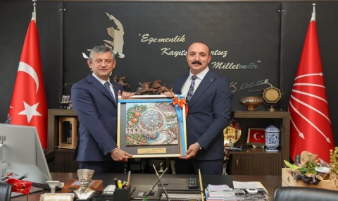 Kotan’dan Özgür Özel’e ziyaret