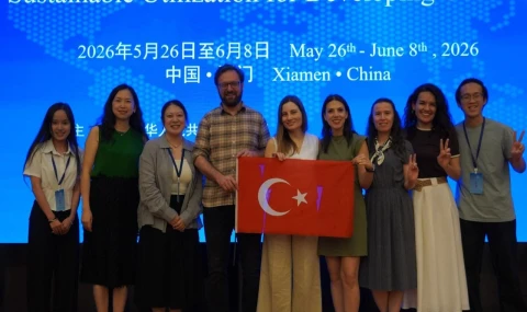 Büyükşehir Çin’de Türkiye’yi temsil etti
