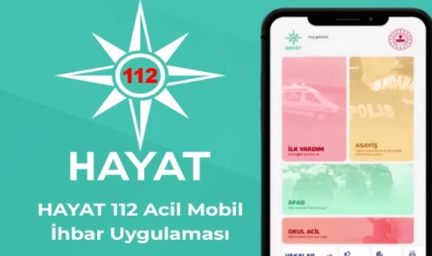 HAYAT 112 bir ayda 600 bini aştı