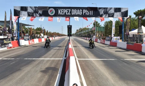 Kepez’de Motodrag heyecanı