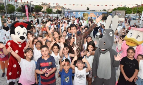 Kepez’de çocuklara özel renkli etkinlik