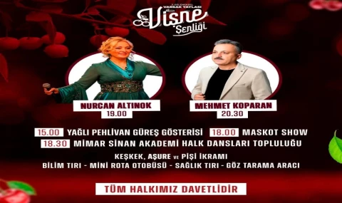 Kepez’den 2. Geleneksel Varsak Yaylası Vişne Şenliği