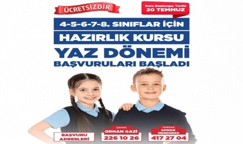 Kepez’den ücretsiz yaz kursu