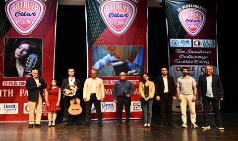 Antalya’da 15. Uluslararası Gitar Festivali sona erdi