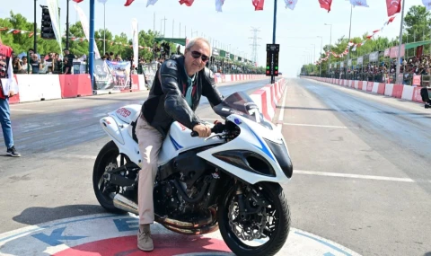 Kocagöz Moto Drag heyecanına ortak oldu