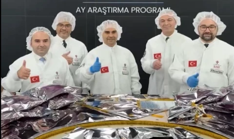 Uzay aracı çevresel testler için TUSAŞ’ta