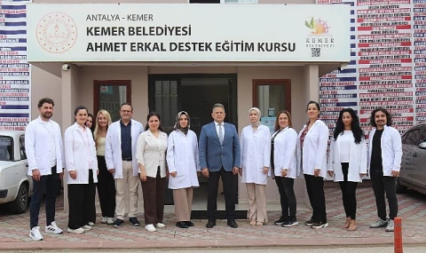 Ahmet Erkal Destek Eğitim Kursu yoluna emin adımlarla devam ediyor