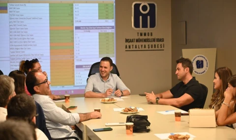 İMO Antalya’da şantiye şefleri için çözüm arayışı