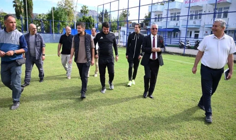 Kemer İlçe Stadı yeni sezona hazır
