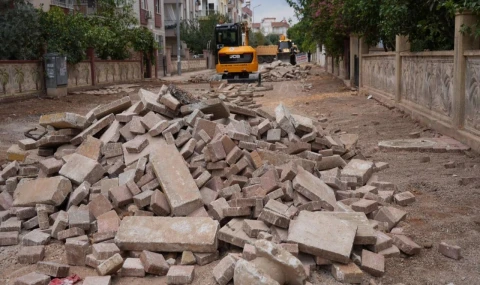 Kepez’de sokaklar yenileniyor