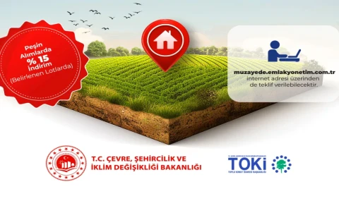 TOKİ’den 61 ilde 725 arsayı satışa çıkardı